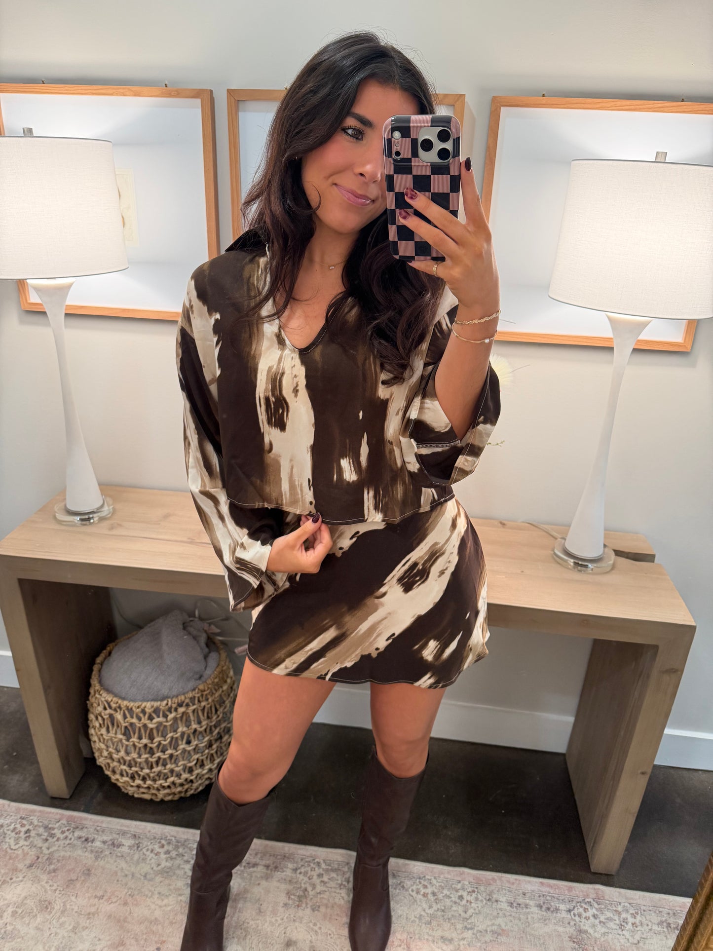 Fall Skirt Set
