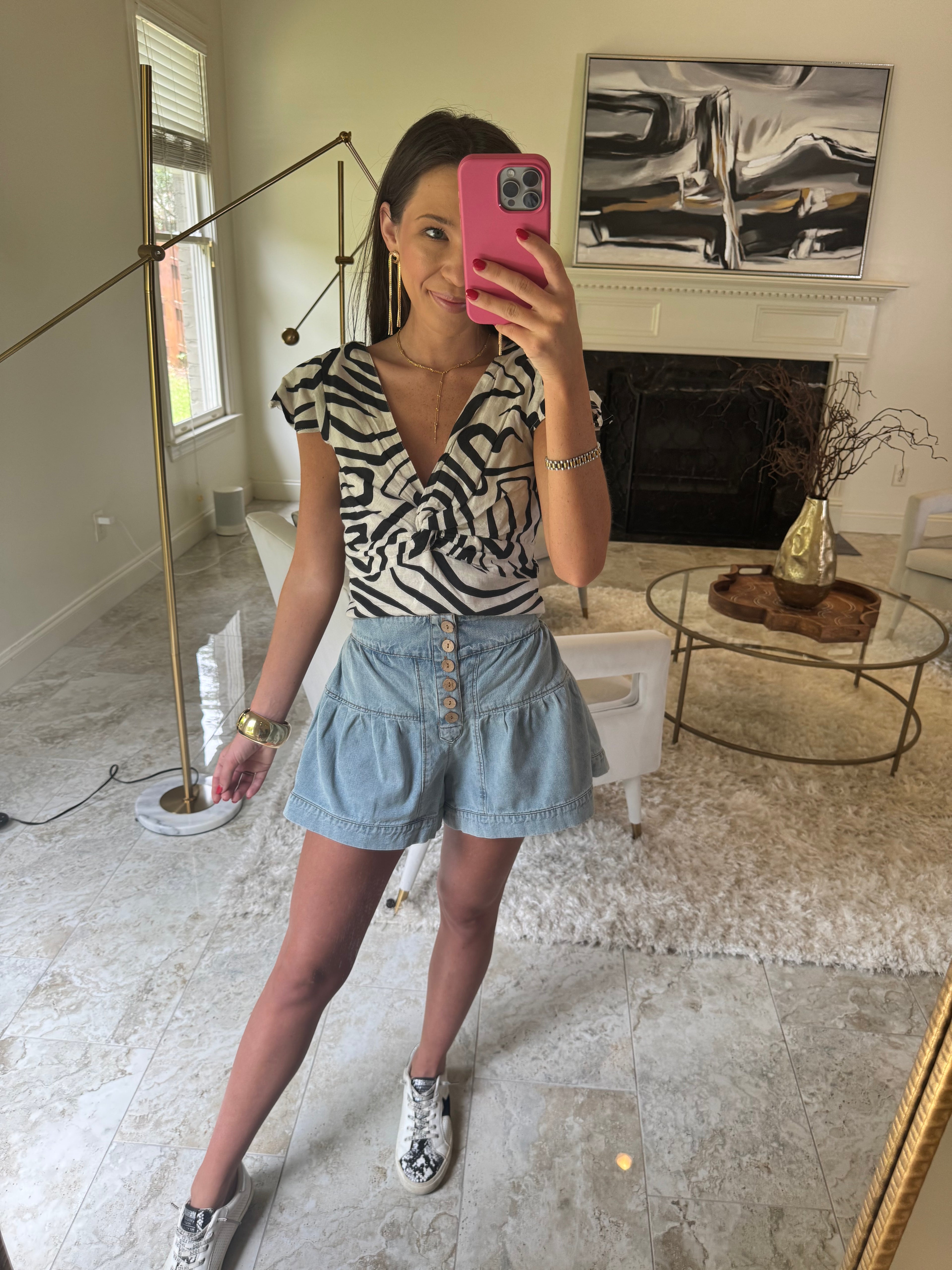 Spencer Denim Shorts