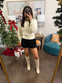 White Mandy Sweater