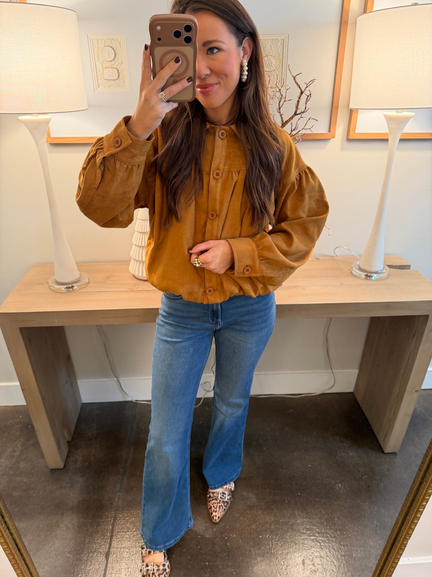 Mocha Bubble Jacket