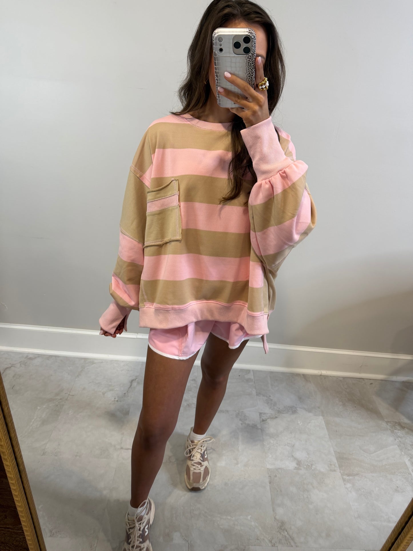 Luna Striped Top