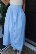 Blue Maxi Skirt