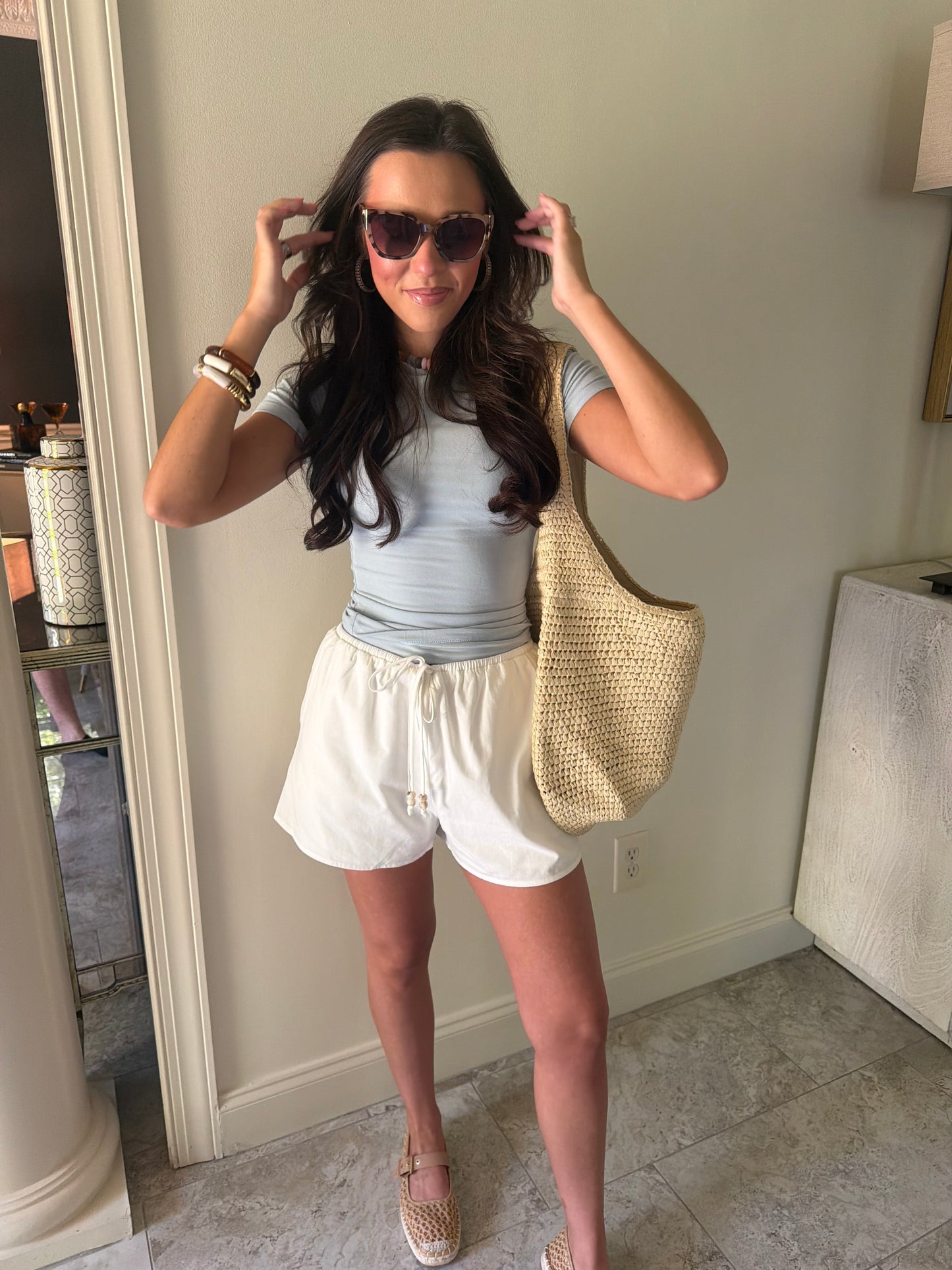 Blue Olivia Top