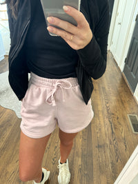 Pink Fall Shorts