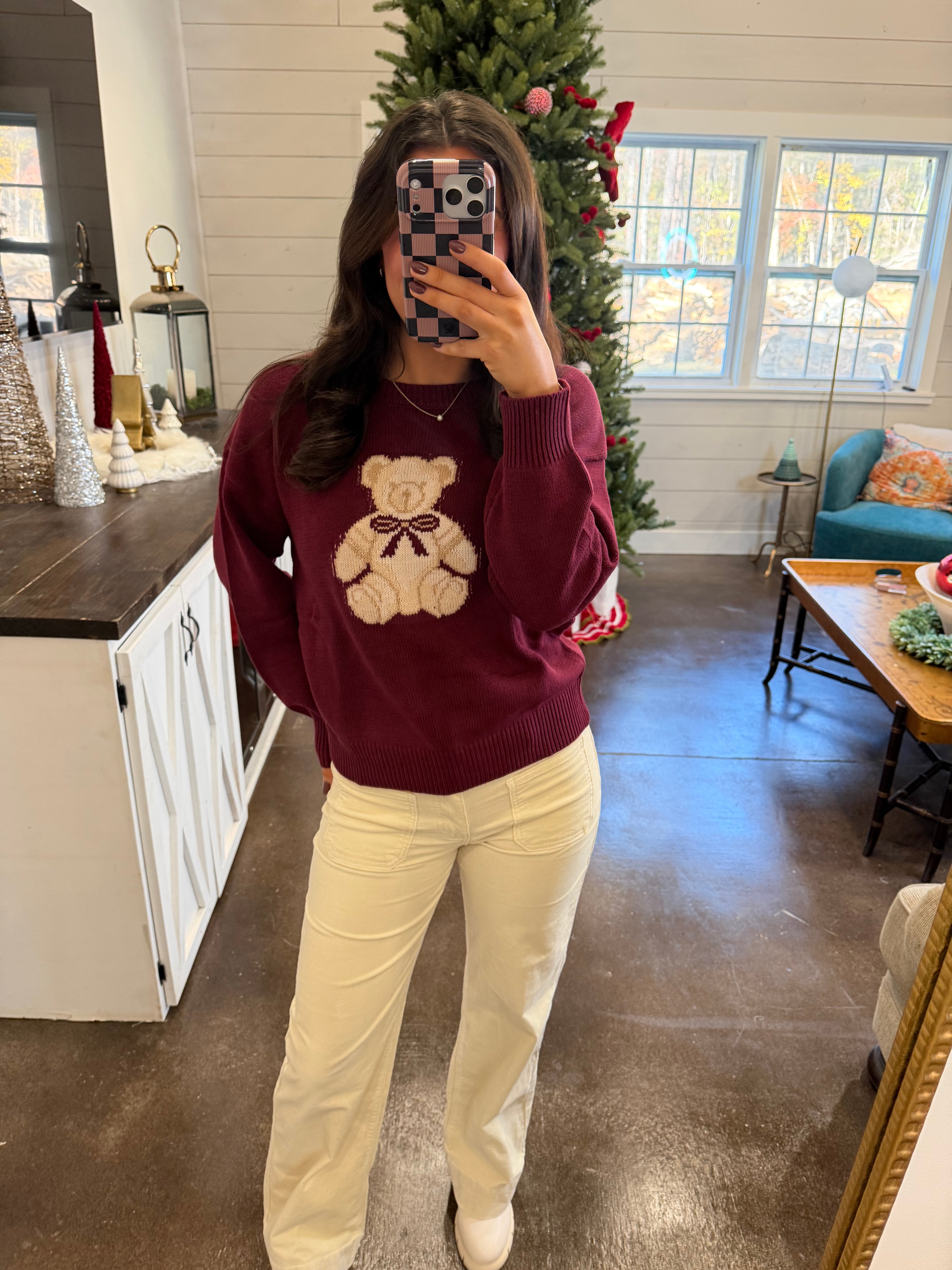 Corduroy Beige Pants