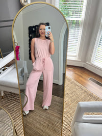 Pink Jumpsuit