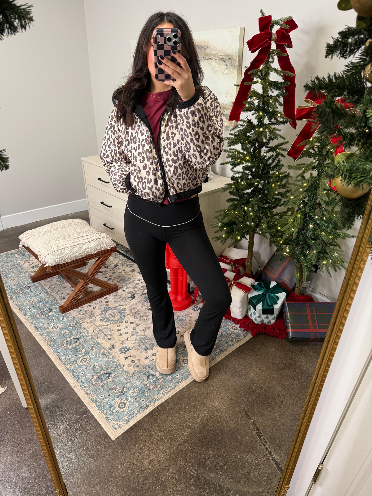 Reversible Cheetah Jacket `