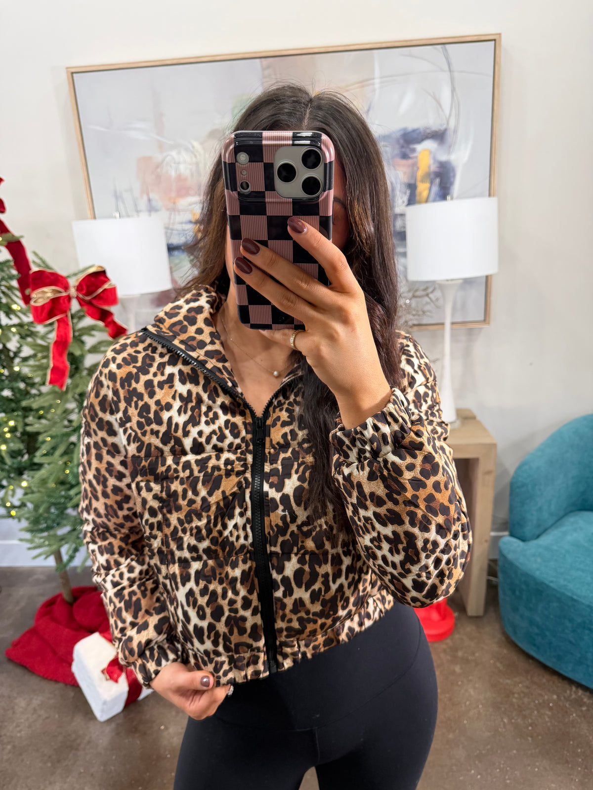 Cheetah Puffer Jacket