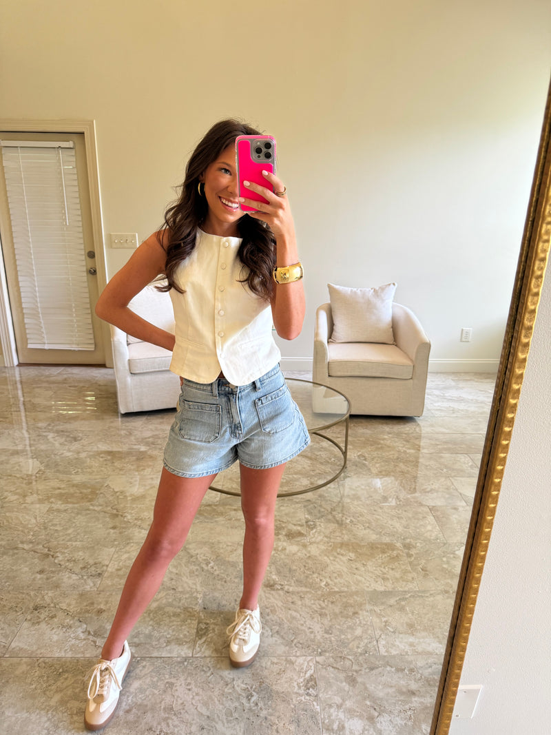 Mary K Denim Shorts