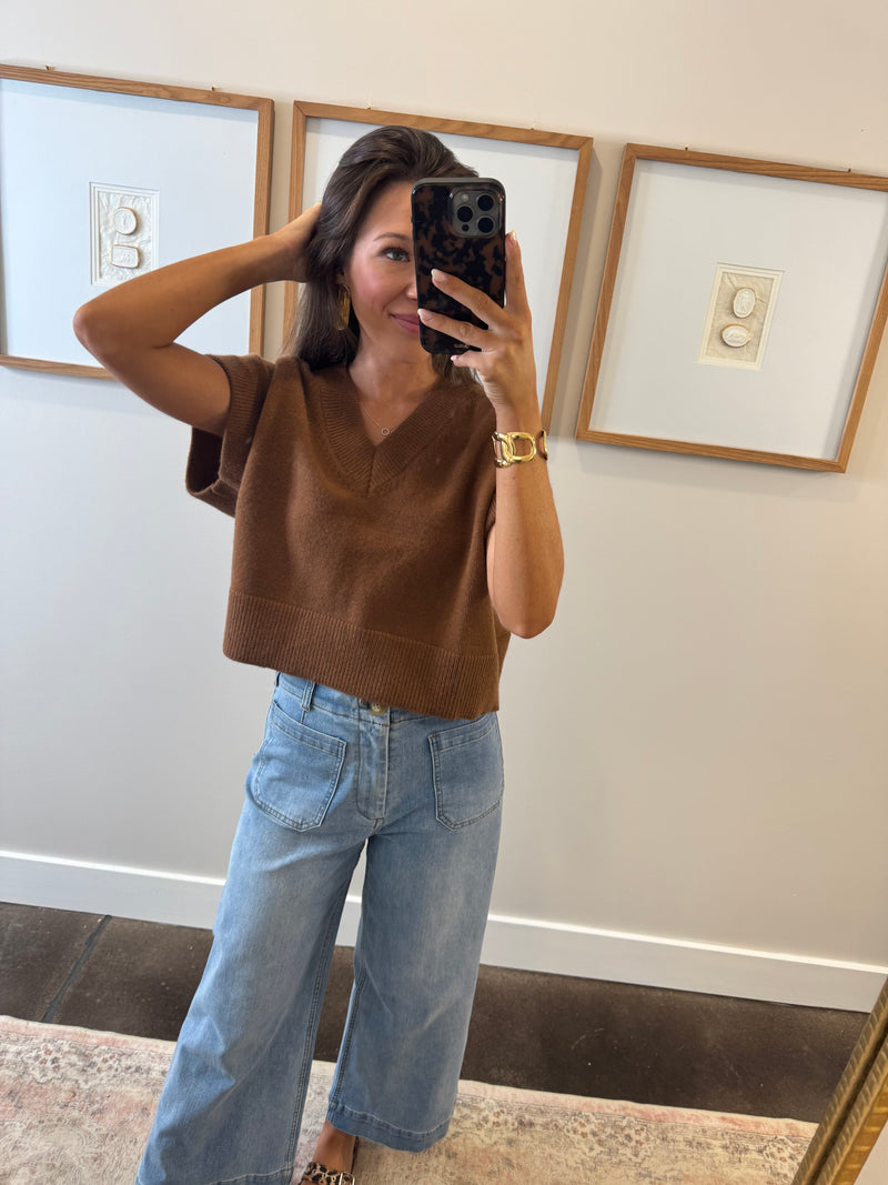 Brown Miranda Sweater