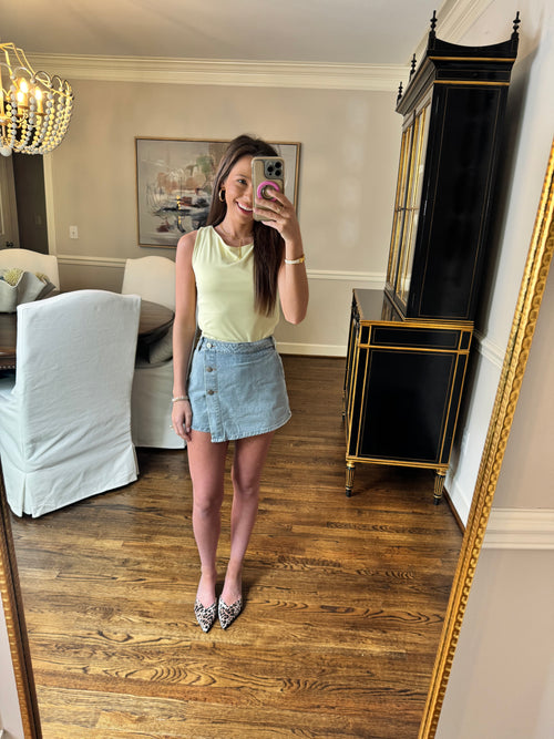 Elizabeth Yellow Top