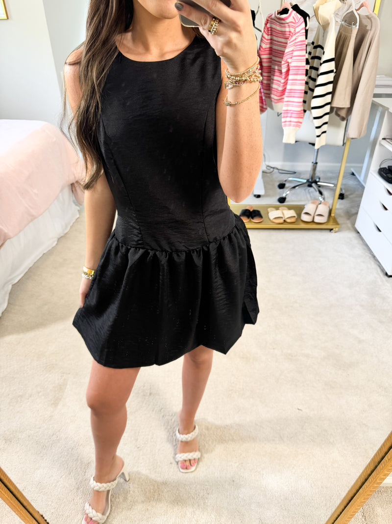 Black Bow Dress