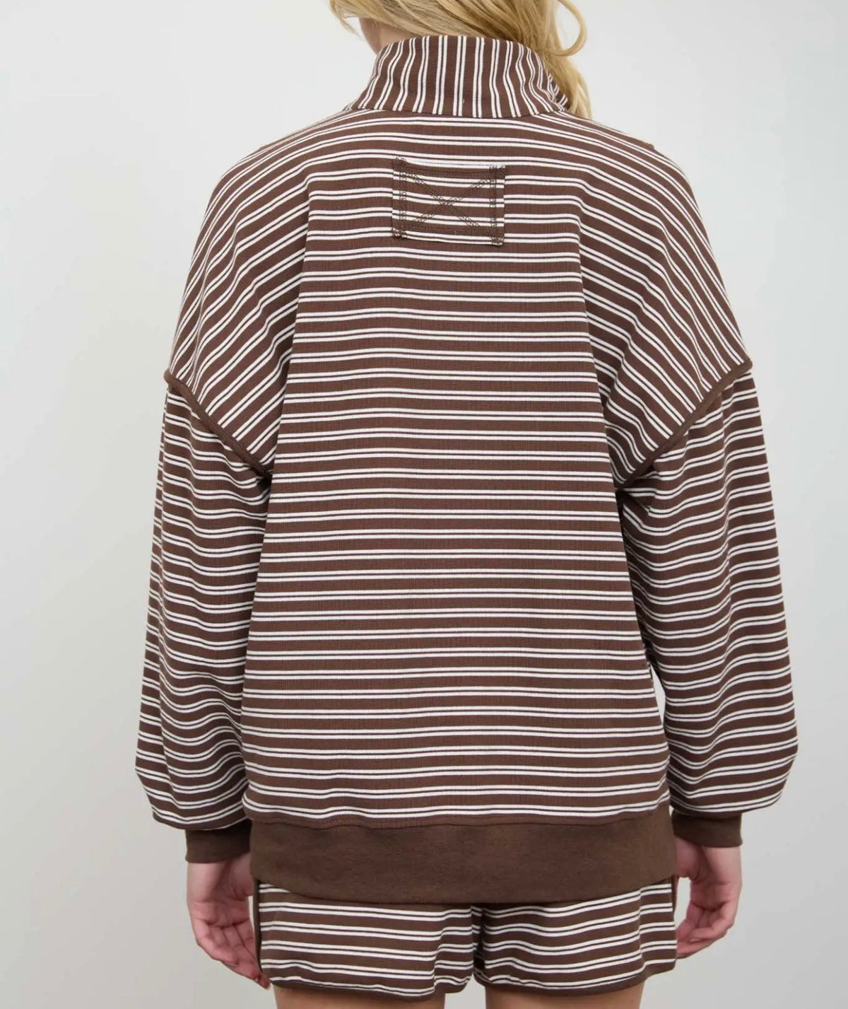 Striped Mocha set