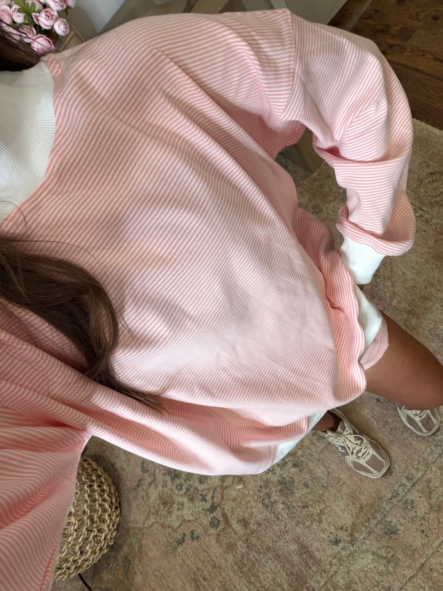 Pink Striped Set