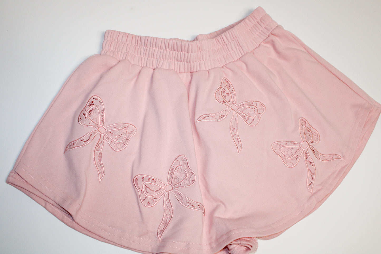 Pink Bow Lace Skirt