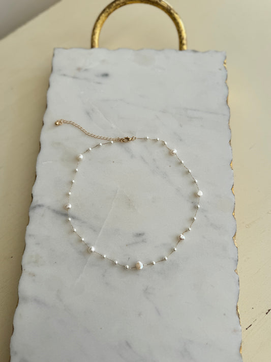 Pearl Beaded Necklace