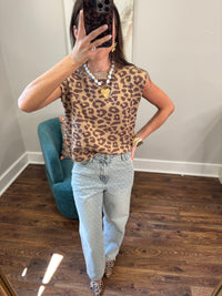 Leopard Mandy Top