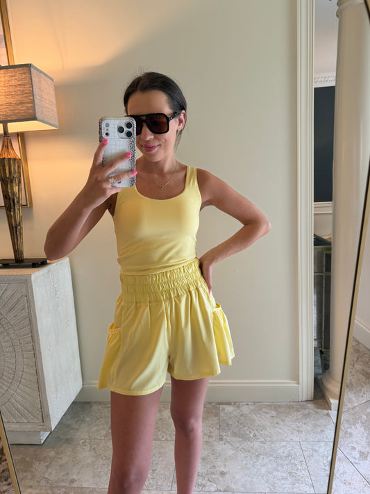Sunny Yellow romper