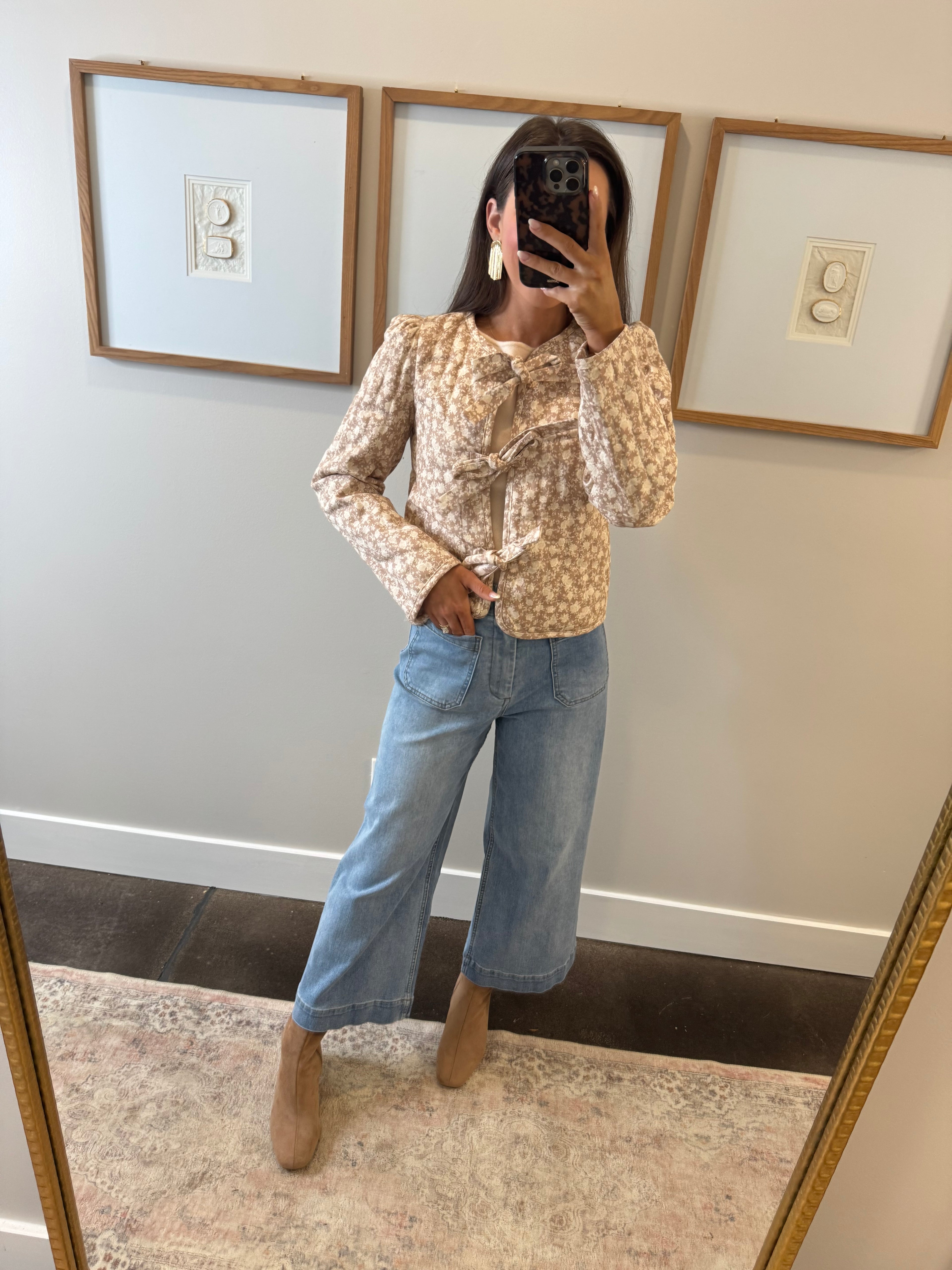 Floral Quilted Jacket