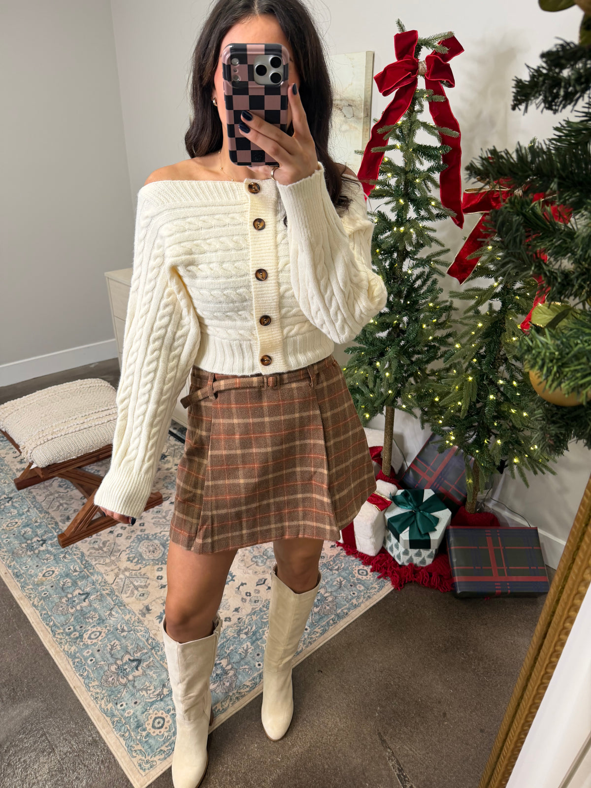 Plaid Kamryn Skirt
