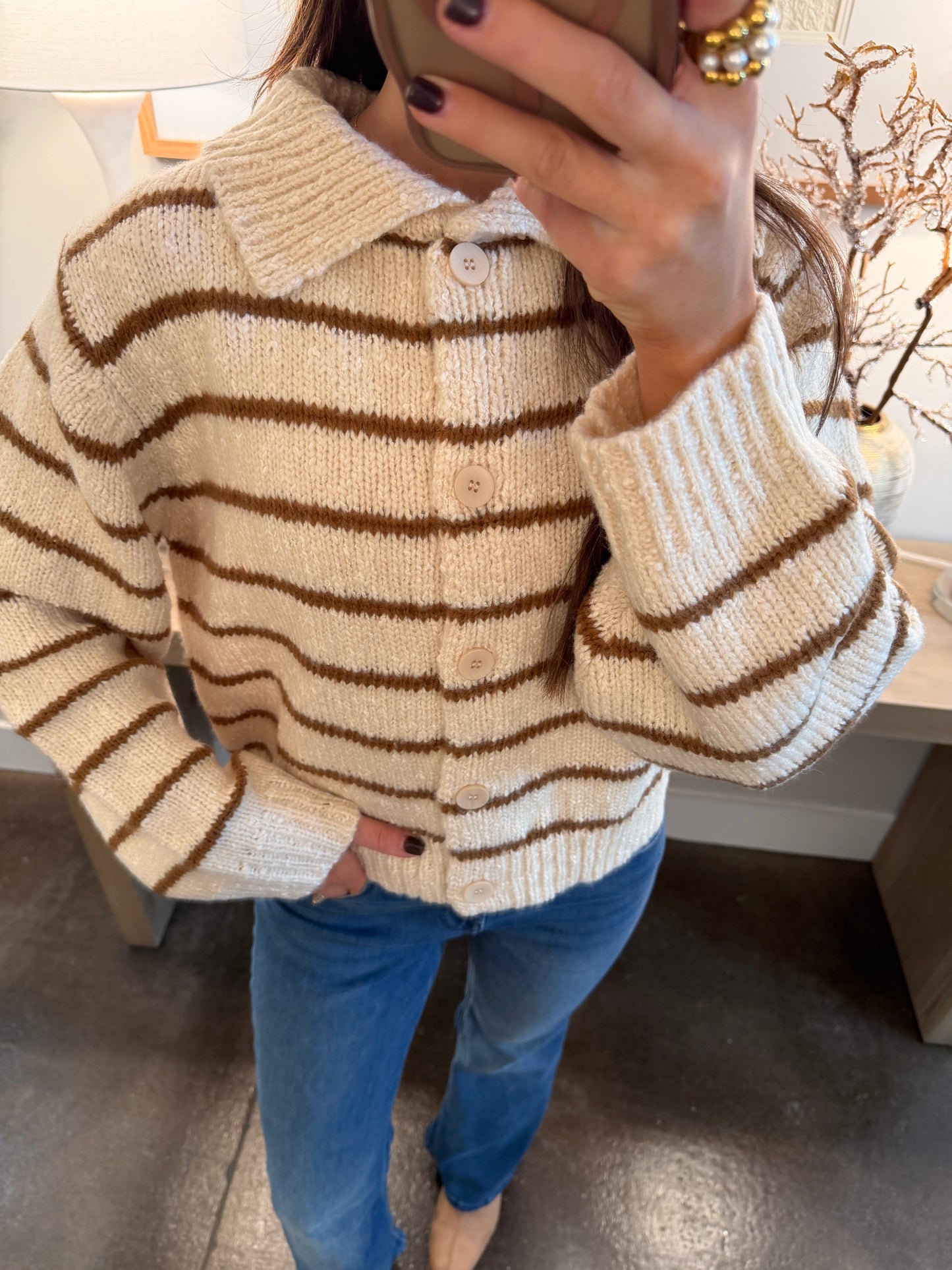Mocha & Cream Sweater