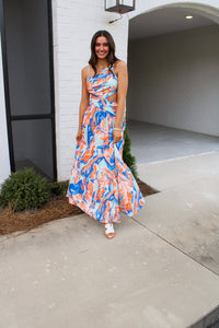 Blue Maxi Dress (Final Sale)