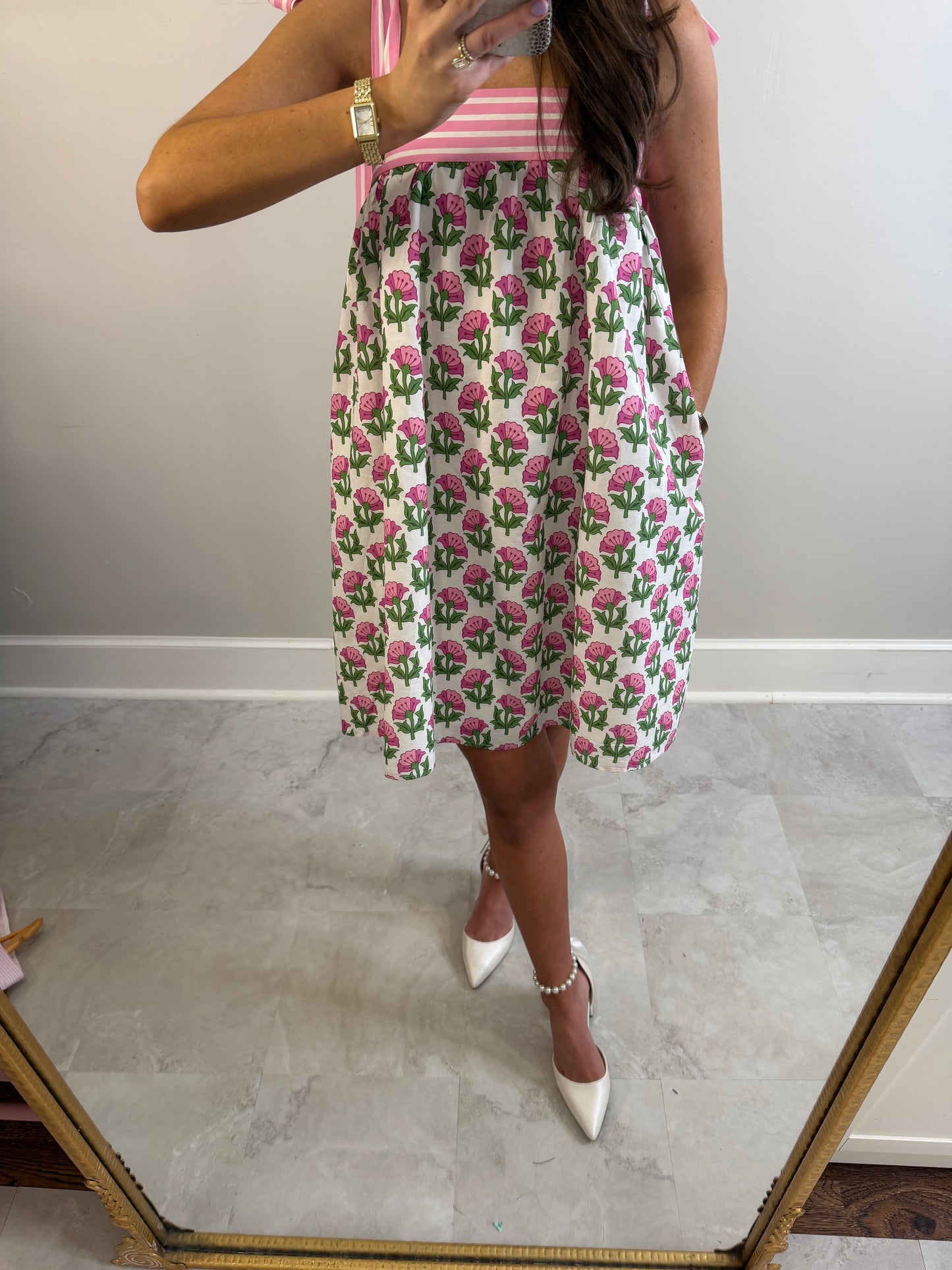 Floral Rose Dress