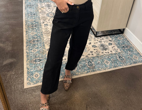 Black Denim Jeans