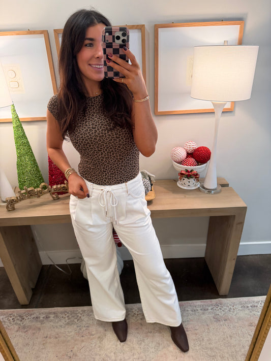White Denim Jeans