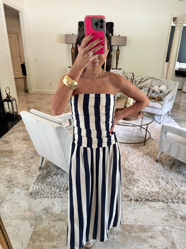 Eliza Striped Dress