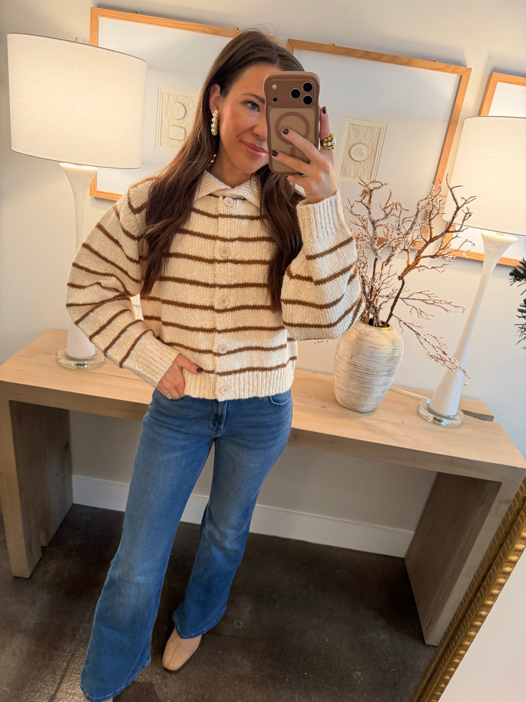 Mocha & Cream Sweater