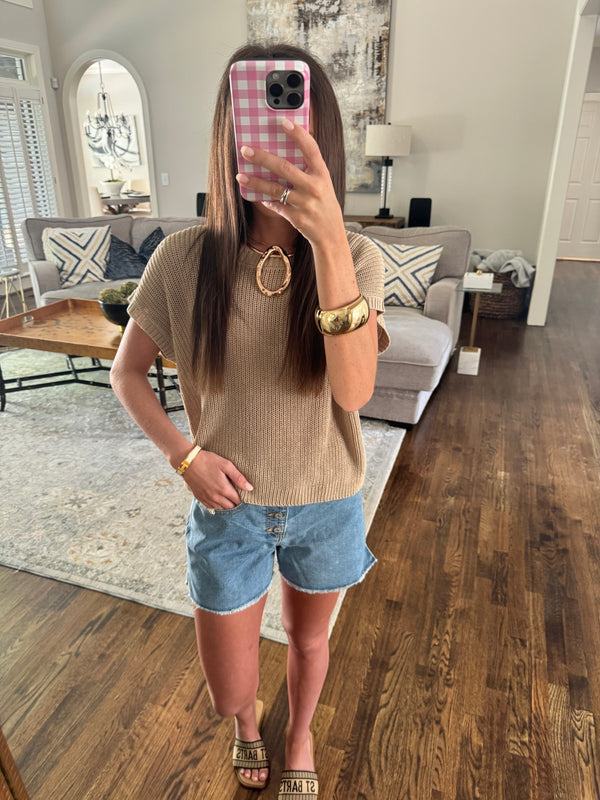 Crochet Sweater Top