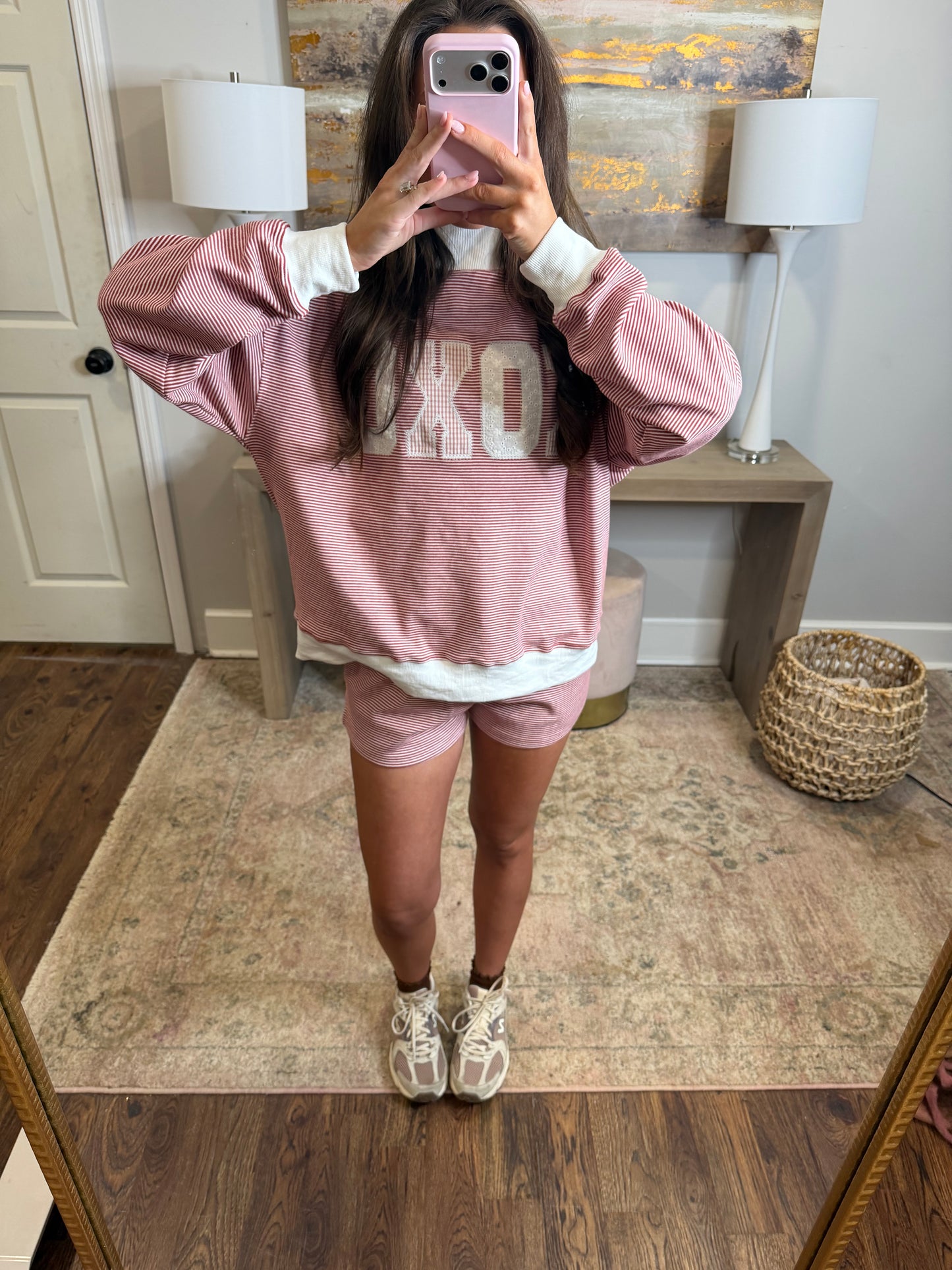 XOXO Mock Neck Set