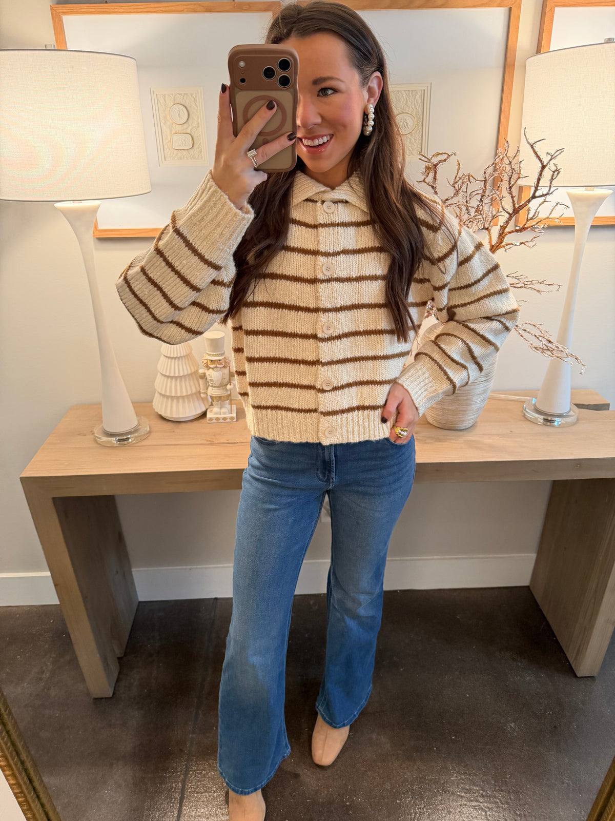 Mocha & Cream Sweater