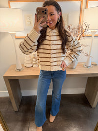 Mocha & Cream Sweater