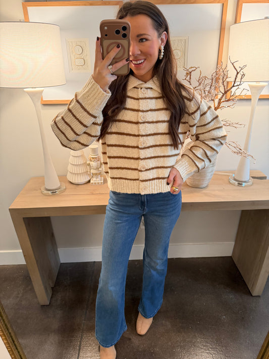 Mocha & Cream Sweater