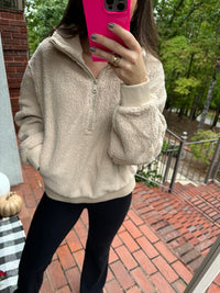 Tan Sherpa Jacket