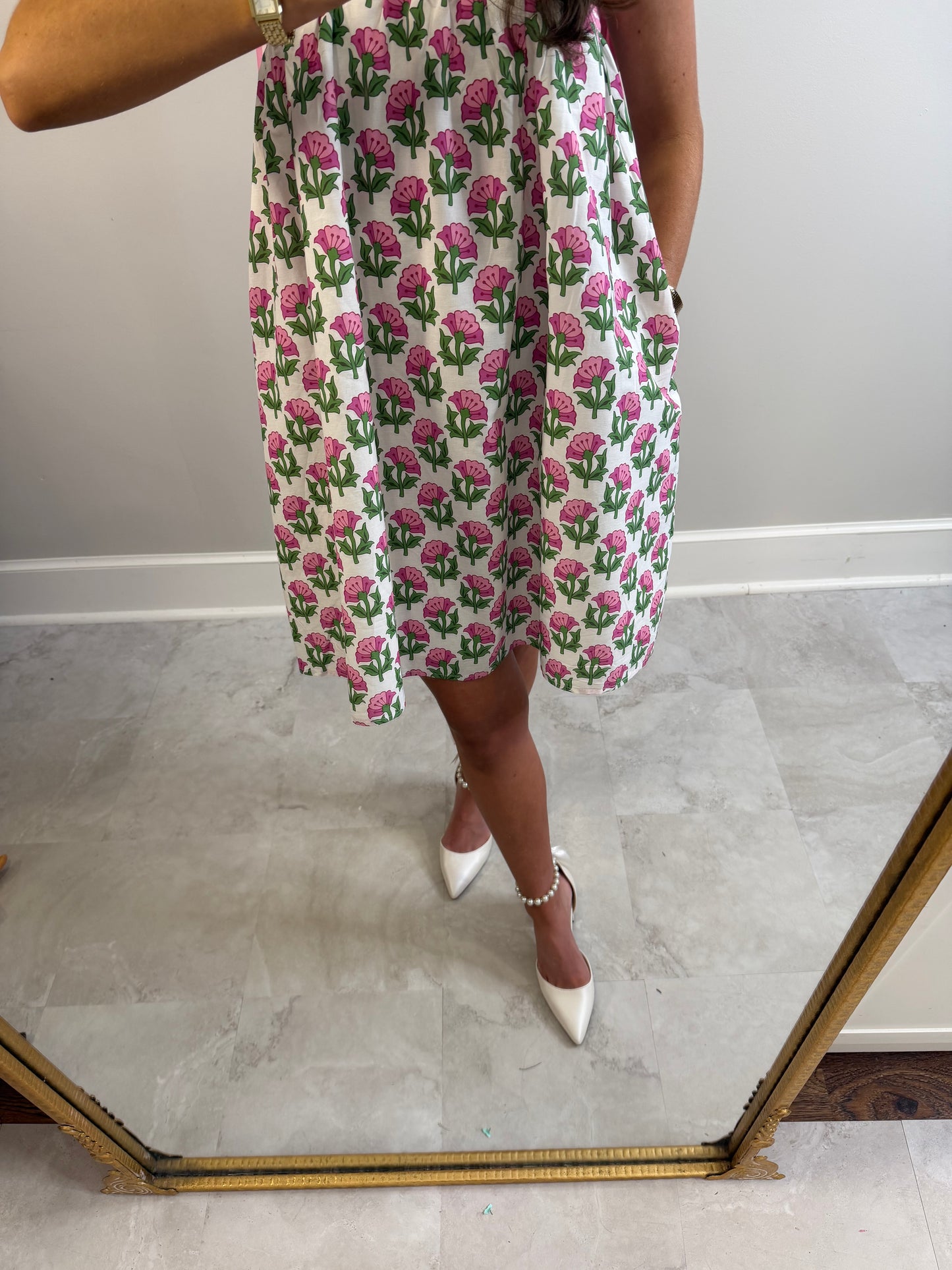 Floral Rose Dress
