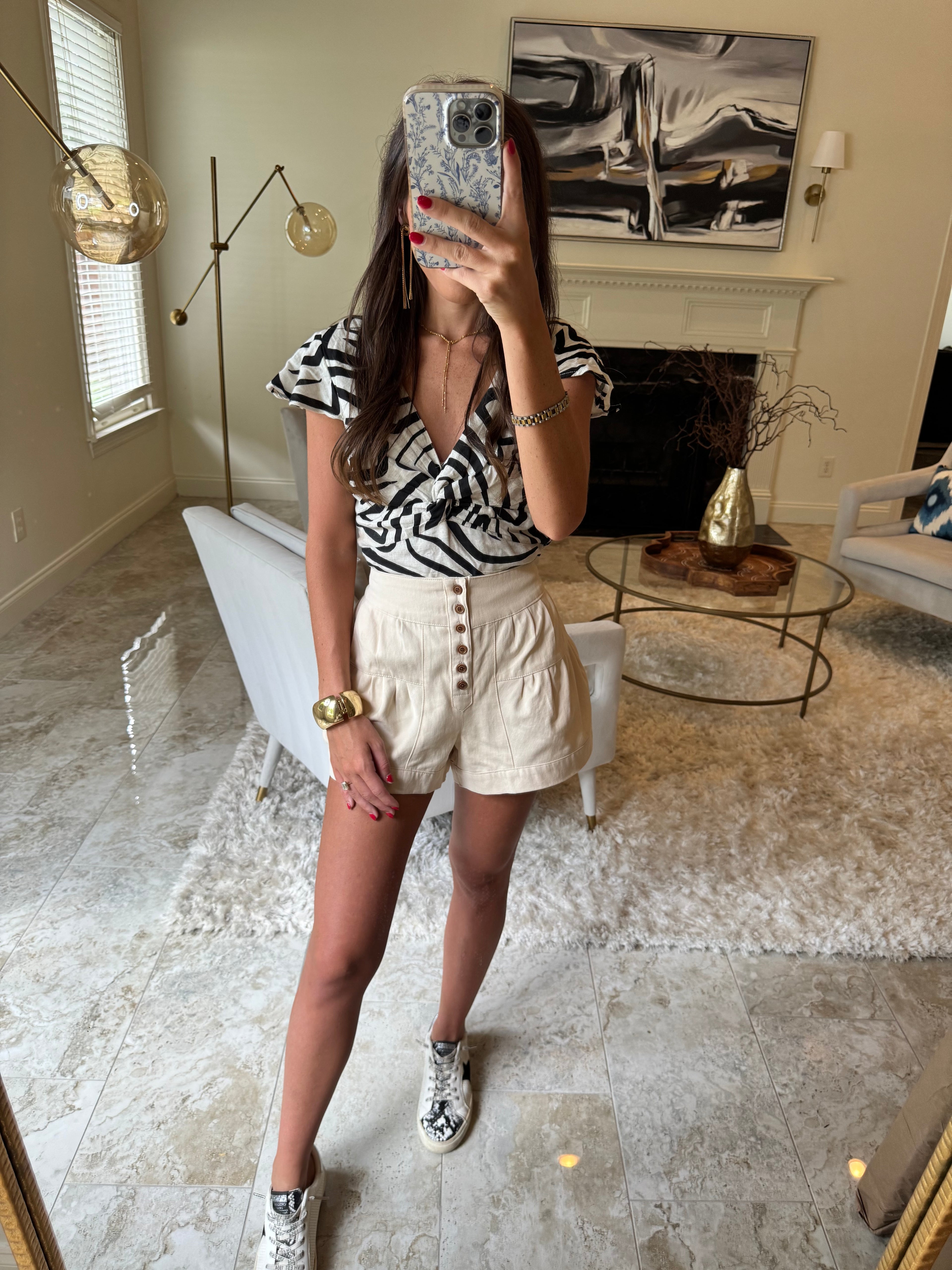Cream Madison J Shorts