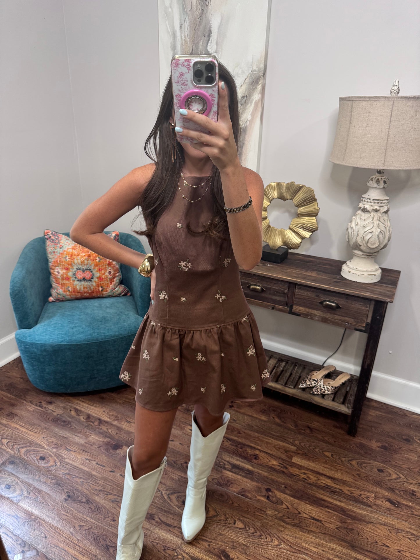 Floral Fall Dress