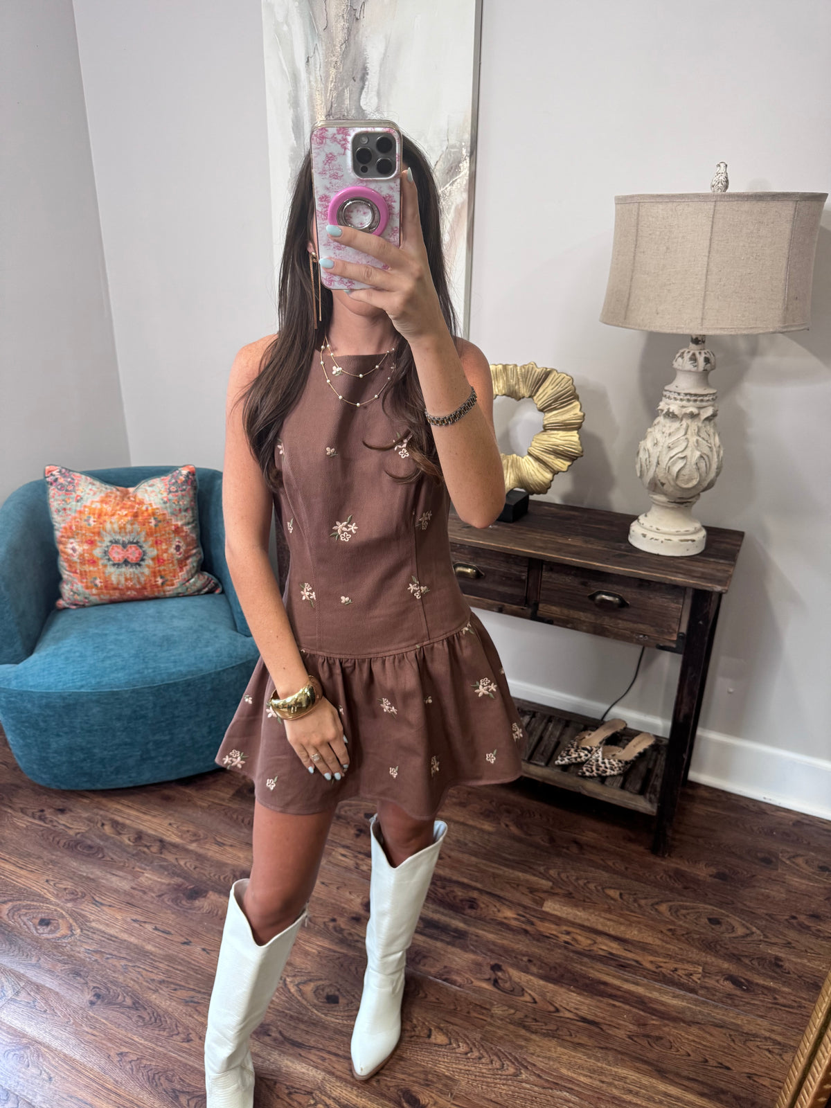 Floral Fall Dress