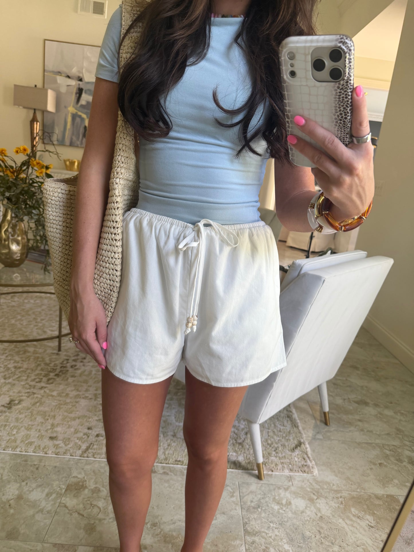 Blue Olivia Top