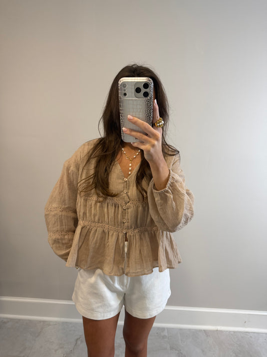 Laci Spring Flowy Top