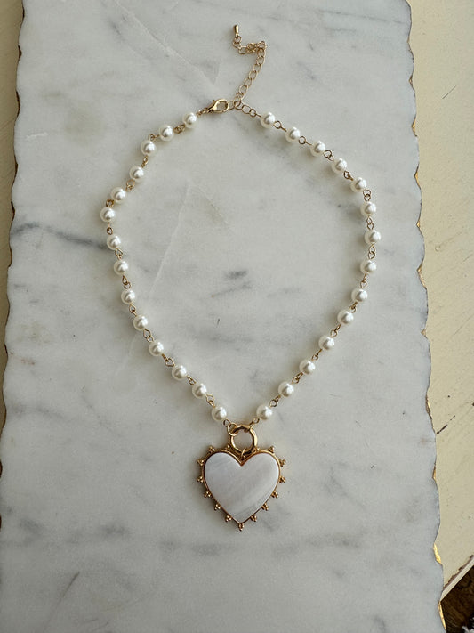 Lauren Heart Necklace