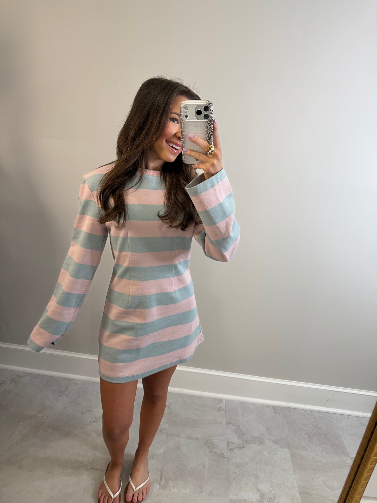 Mandy Striped Active Dress