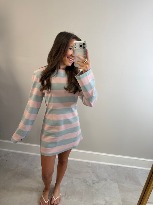 Mandy Striped Active Dress