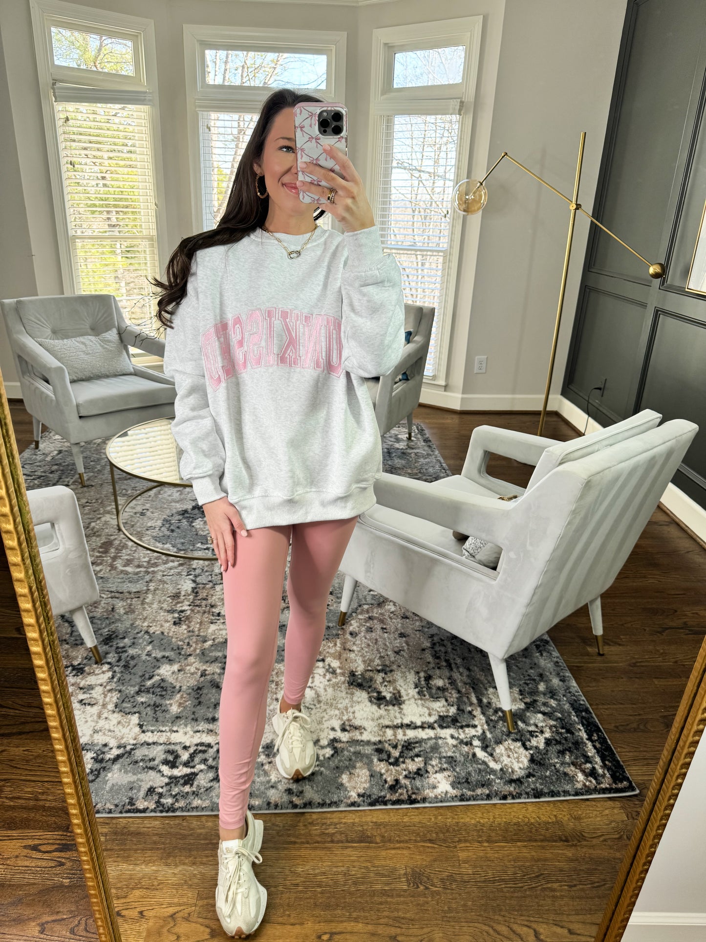 Pink leggings
