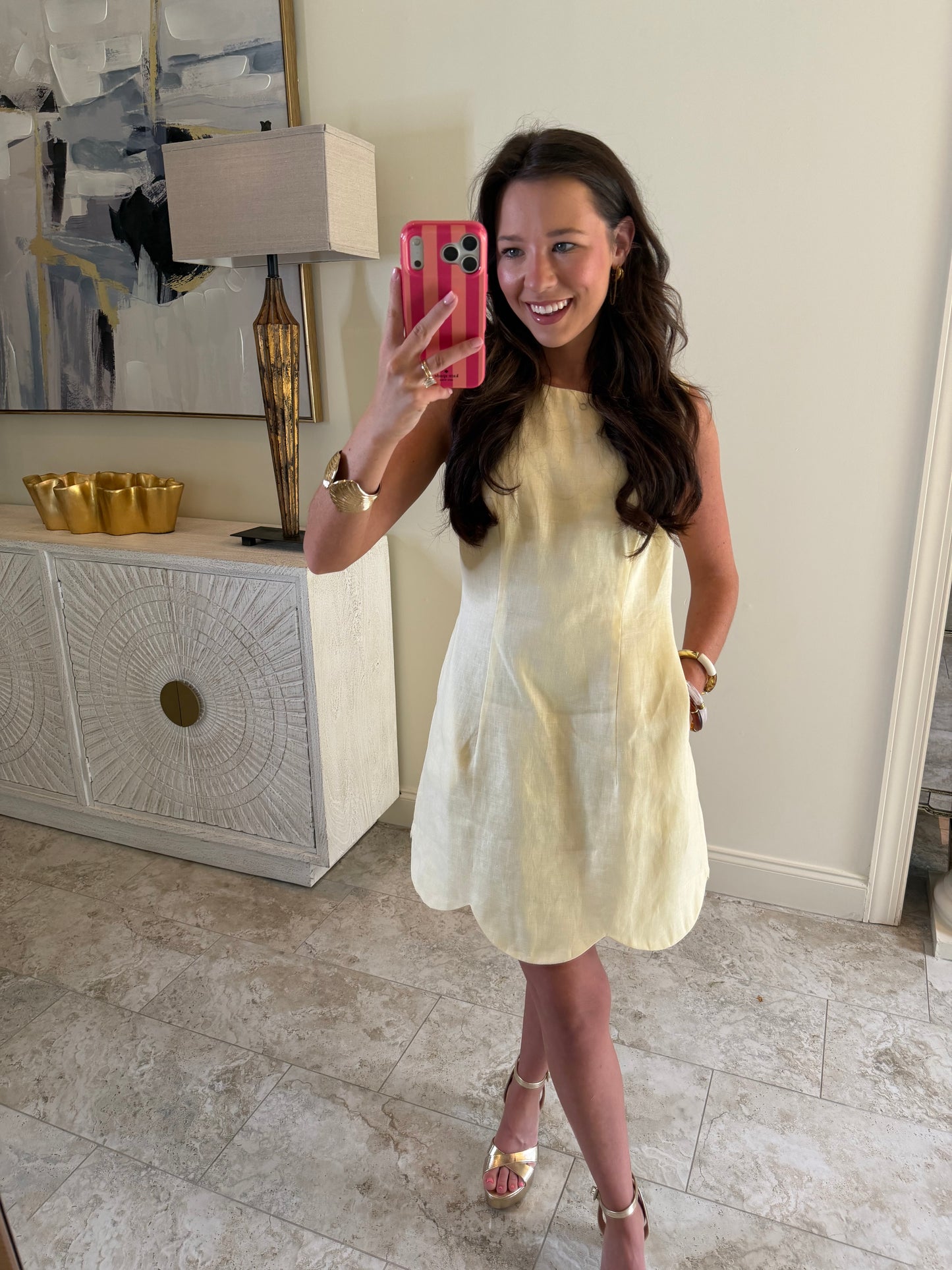 The Golden Moment Dress