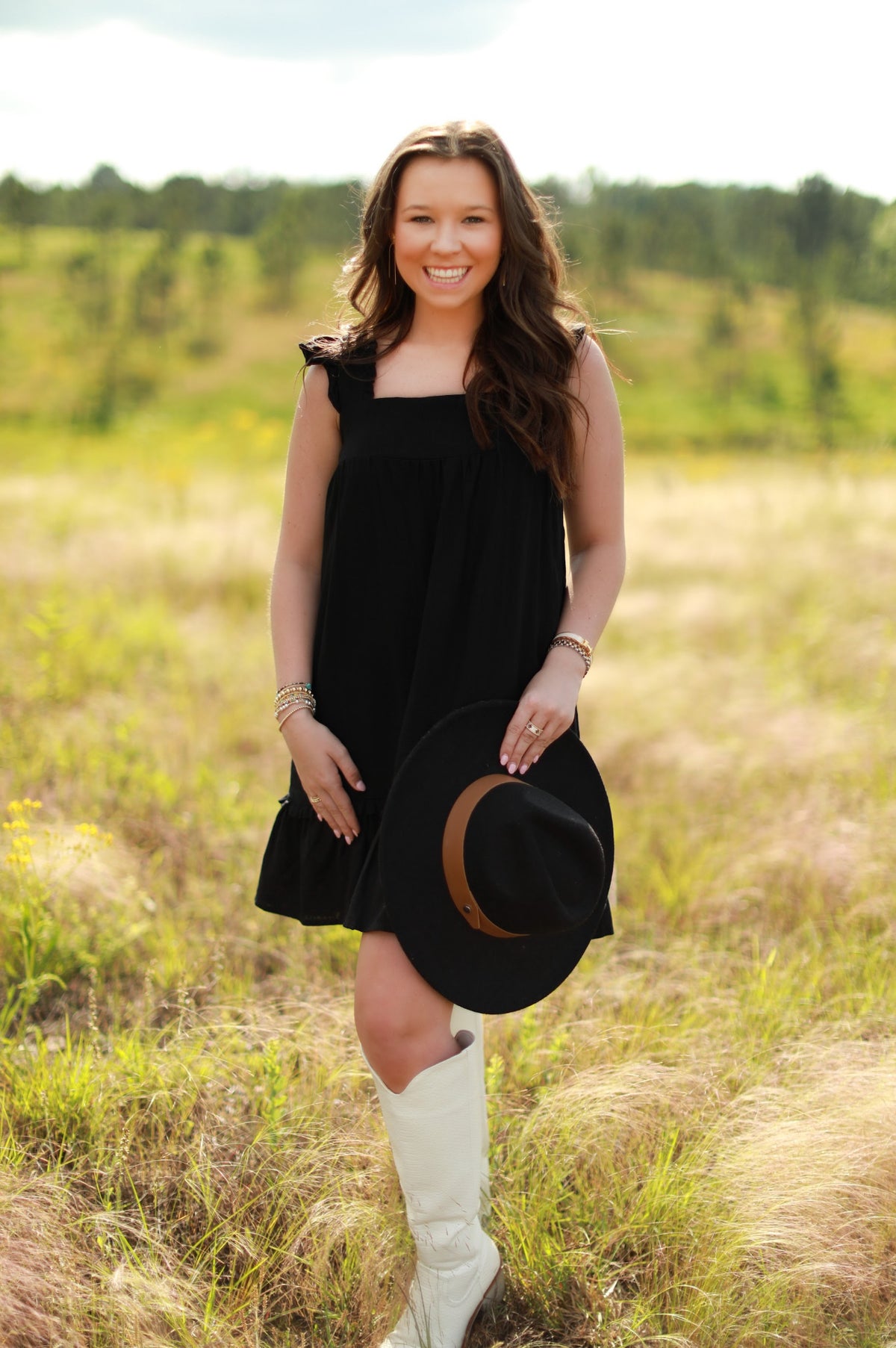 Black Linen Dress (Final Sale)