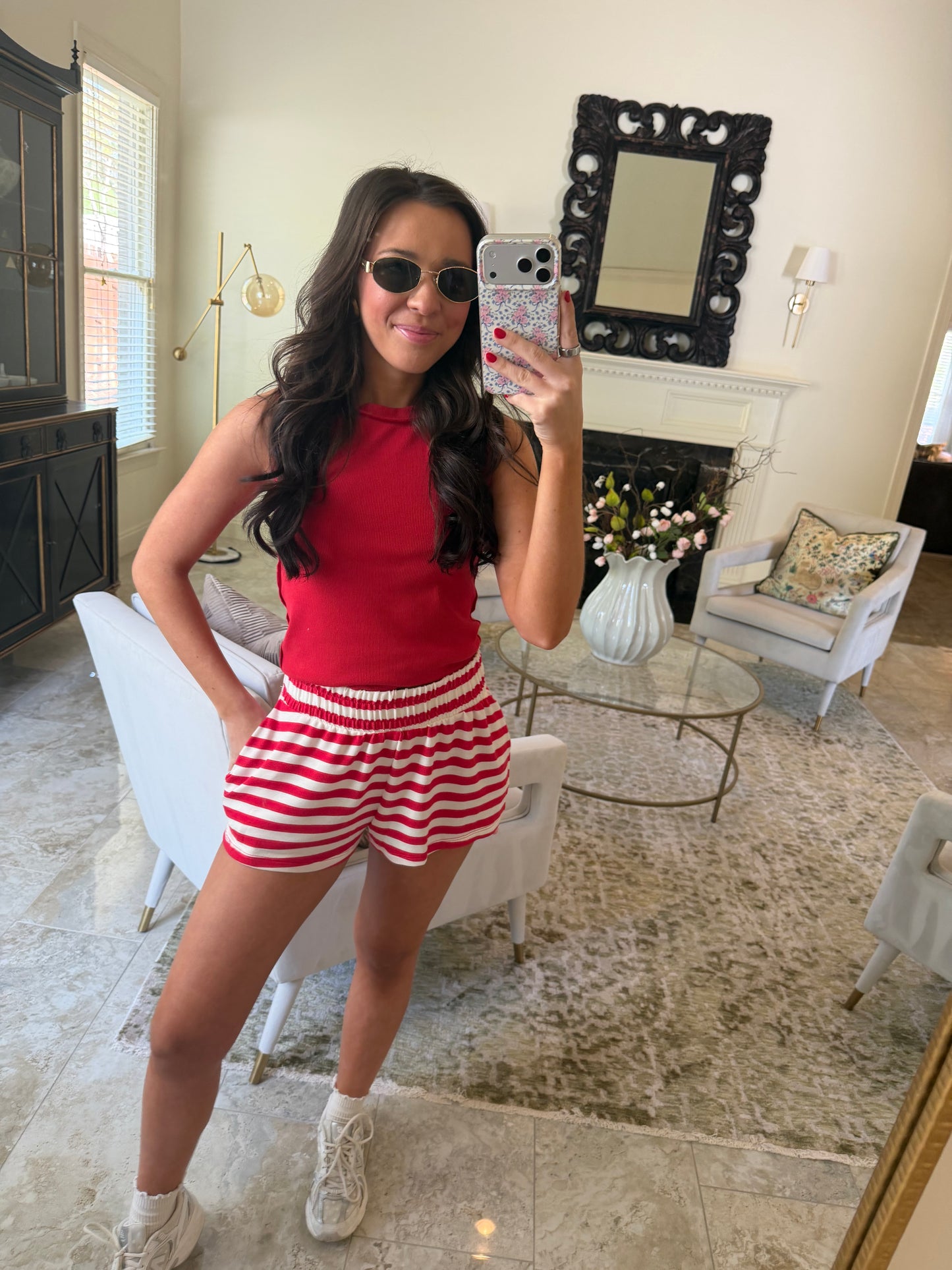 Remi Striped Shorts